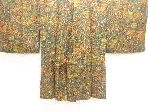 花更紗模様道中着